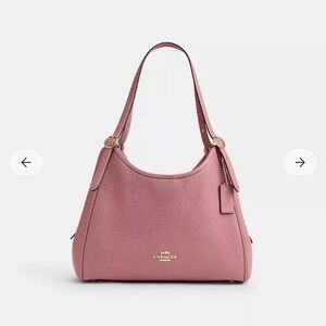 Coach Erin shoulder bag in the color peony